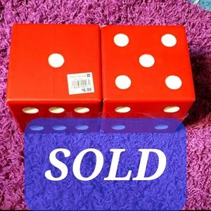 Two  Large Dice  🎲 Set